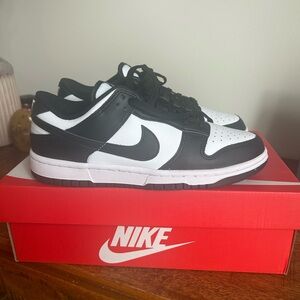 Nike Women’s Black and White Dunk Sneakers